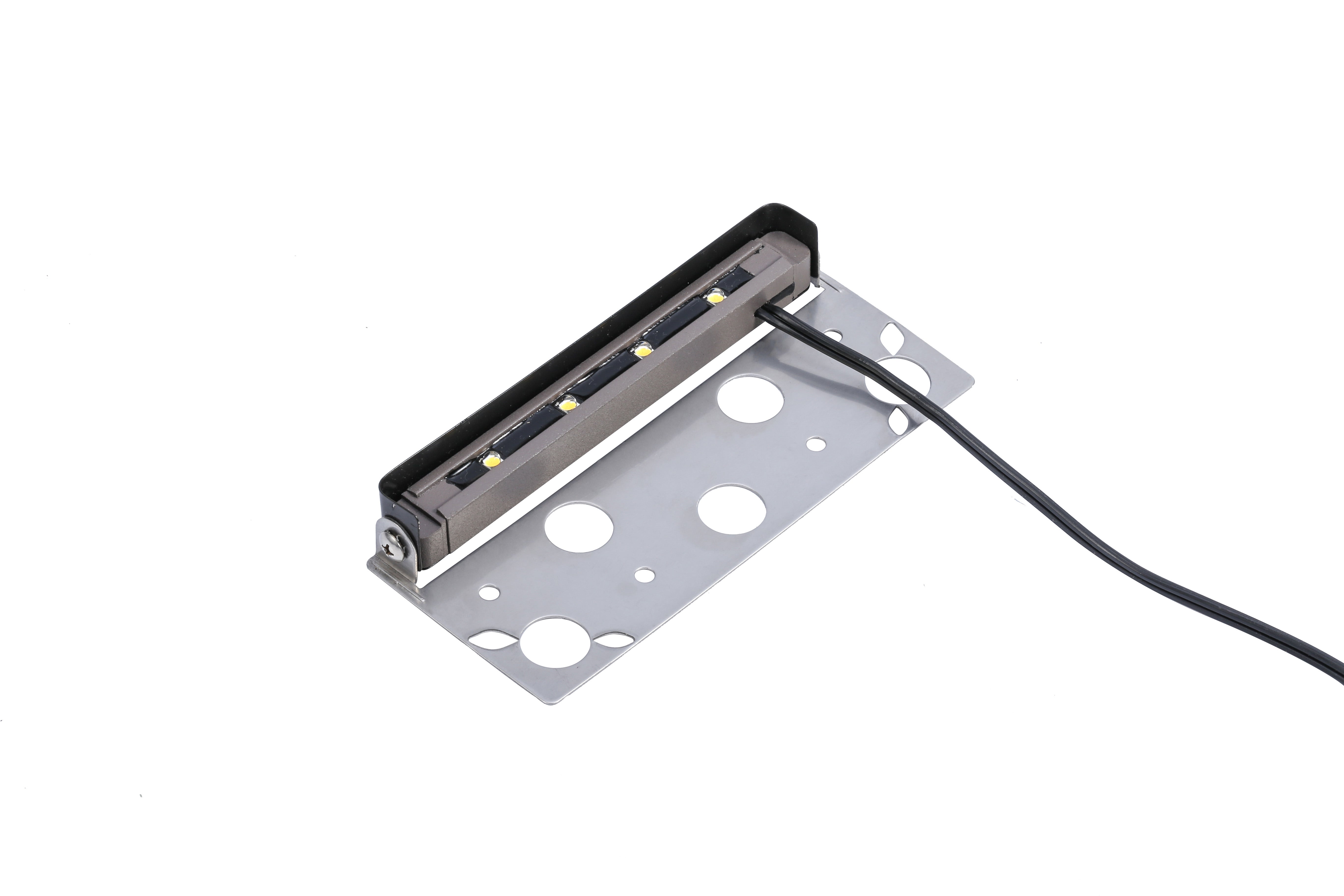 4-LED Hardscape Light, Rotatable, BRONZE & BLACK Bracket - CASE (12 Lights)